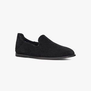 Ugg Chateau Men Moccasins Black (1483GVZFY)